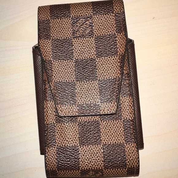 Louis Vuitton EUC Damier Ebene Cigarette Case! Out of stock online and in stores - Picture 2 of 10